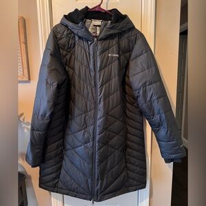 Columbia Black Quilted Jacket